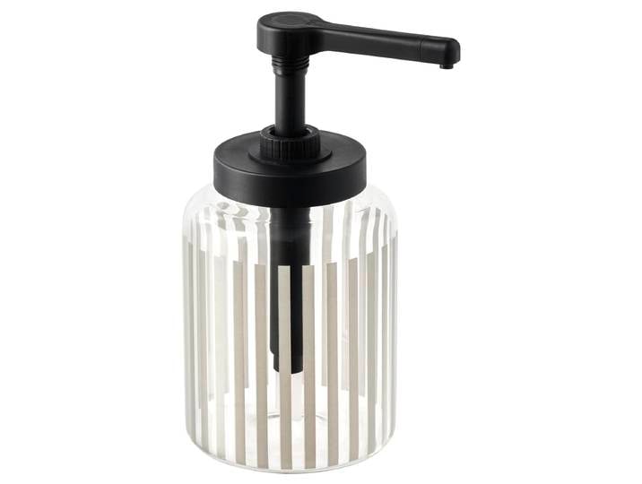 Distributeur Dispensa Rayures Ø 13cm Transparent