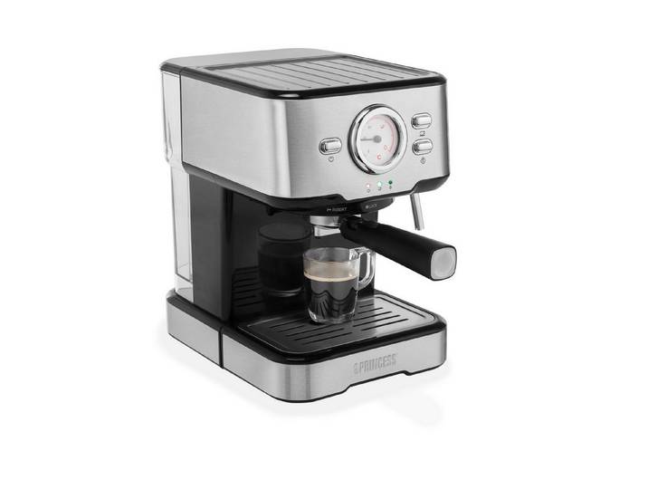 PRINCESS Espressomaschine 01.249412.01.001, 20 bar - 1,5 L Wassertank