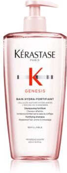 Kérastase Genesis Bain Hydra-Fortifiant champô fortificante para o cabelo fraco com tendência a cair 500 ml. Genesis Bain Hydra-Fortifiant