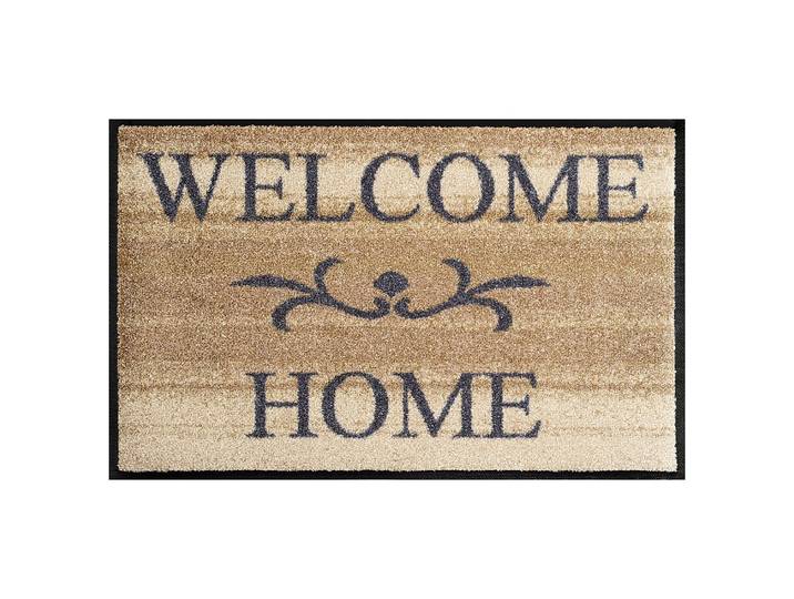 Fuß- & Sauberlaufmatte Welcome Home 50 x 75cm Beige