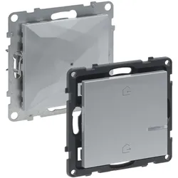 Legrand 765730 Seano with Netatmo Starterpaket (Gateway + Master-Switch) Farbe Aluminium