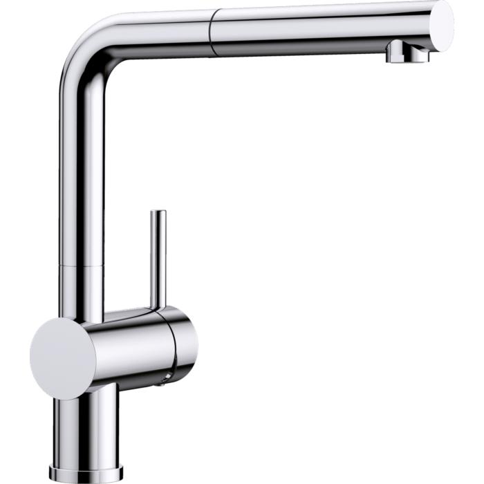 Blanco Linus-s Küchenarmatur 512200 Niederdruck, ausziehbar, chrom