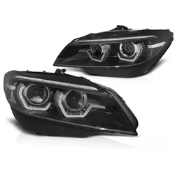 Xenon Scheinwerfer DRL LED Tagfahrlicht passend für BMW Z4 E89 Bj. 09-13 Schwarz AFS