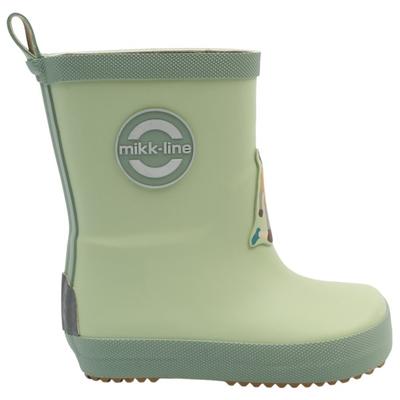 Mikk-Line - Kid's Wellies 3D Patch Barefoot - Gummistiefel 31 | EU 31 oliv/grün