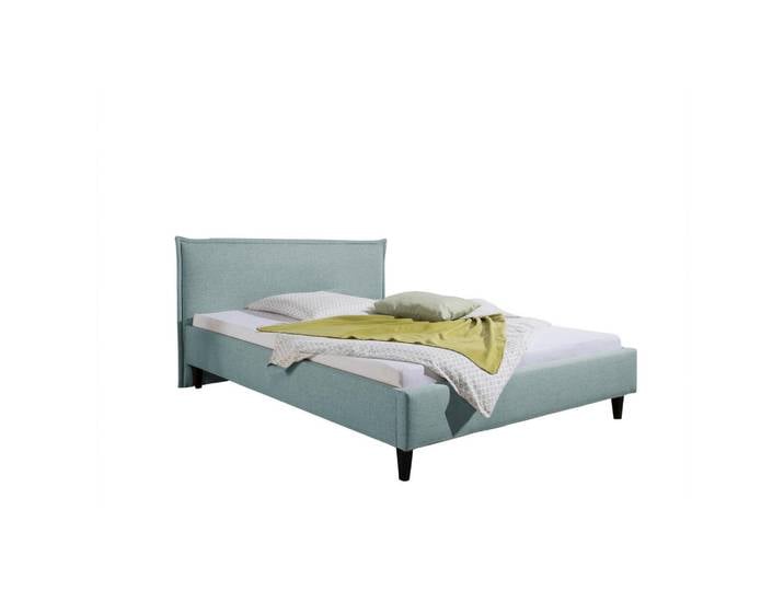 Livetastic Polsterbett Roswell, Petrol, Holz, Buche, massiv, 100x200 cm, Made in Germany, für Lattenrost geeignet, Schlafzimmer, Betten, Polsterbetten