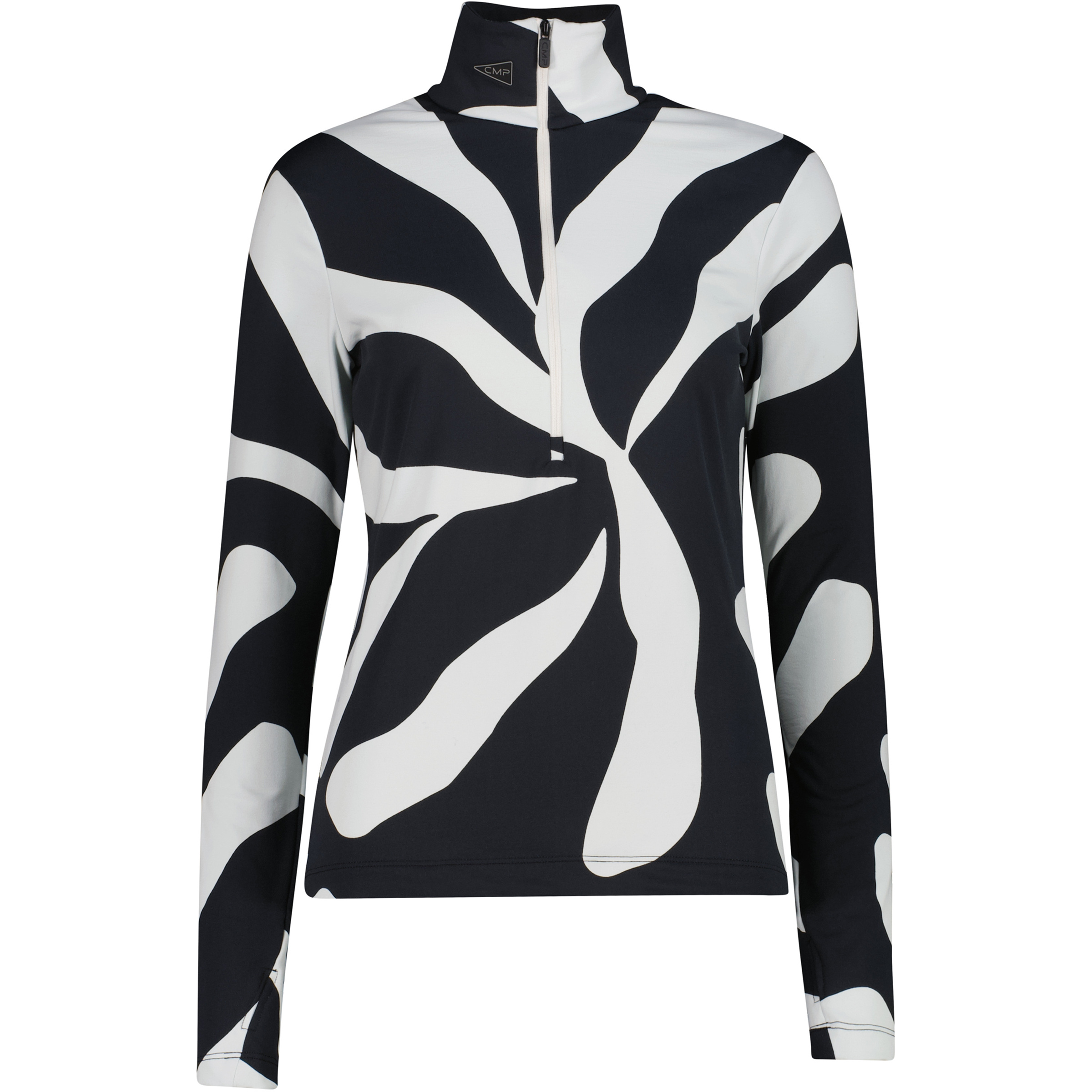 CMP Damen Pullover grau Größe XS Skifahren