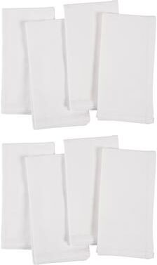 KAF Home Overbrook Chambray Dinner Napkins, Set of 8