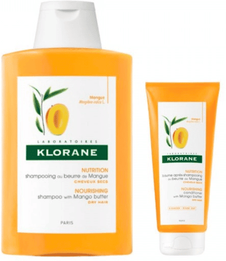 Klorane Capilar Champô Manga - 400ml + Oferta Bálsamo Manga 50ml