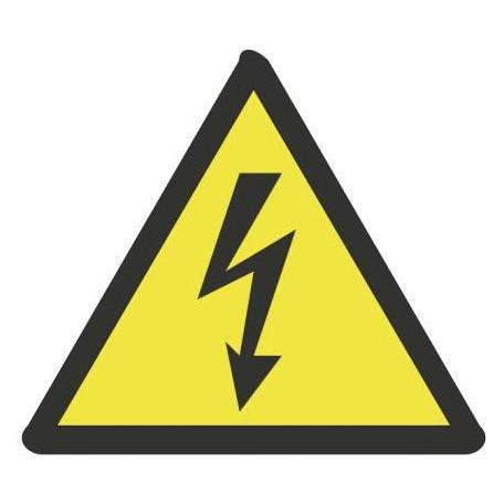 RS PRO Electric flash symbol, 50x50mm (7760967)