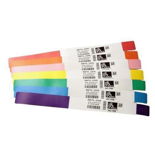 Zebra Z-BAND FUN WRISTBAND 25X254MM (10012713-6K)