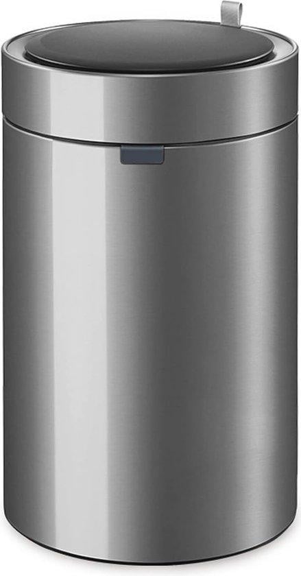 Automatische sensorprullenbak voor keuken en badkamer in zilver, 9/12 liter