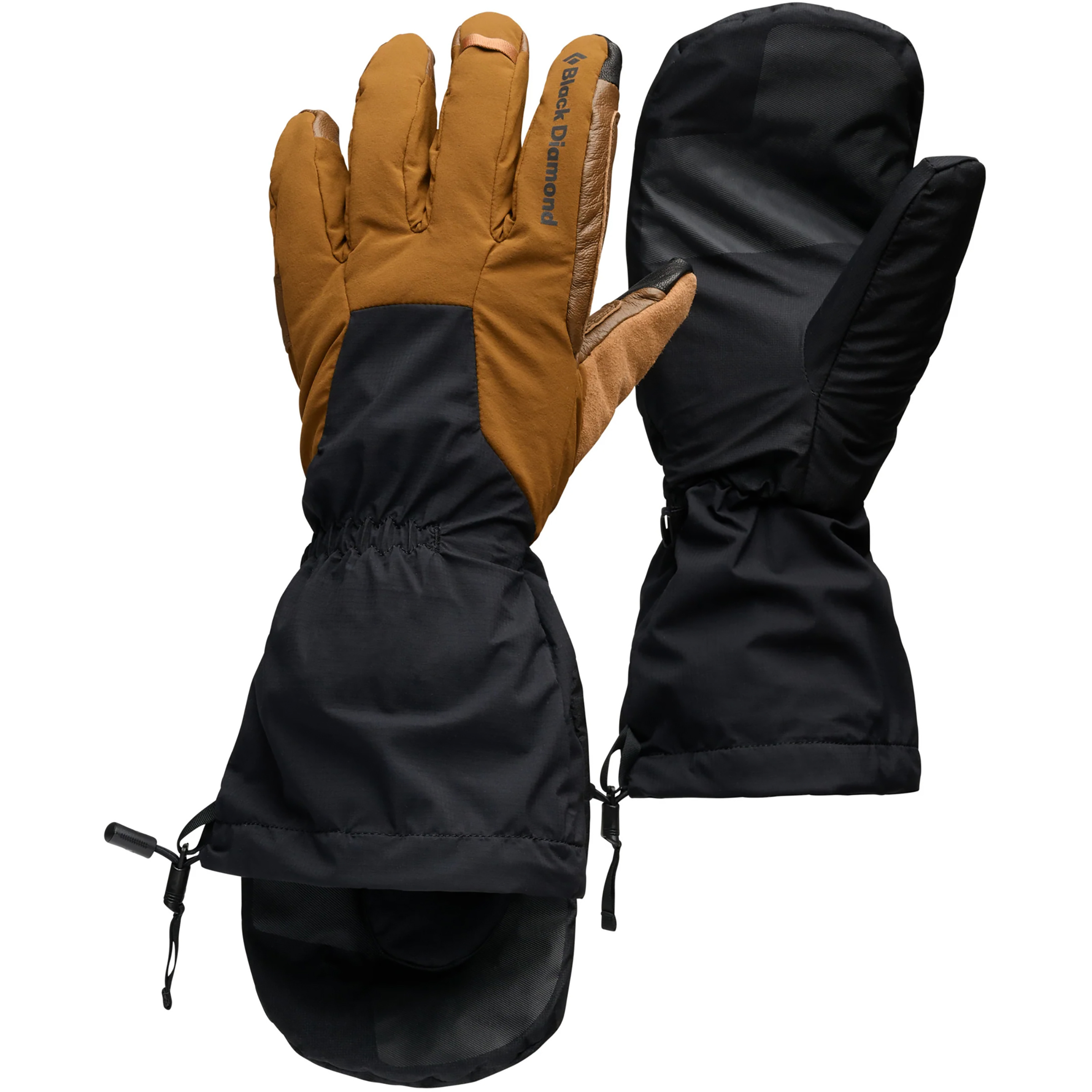 Black Diamond Helio Tour Skihandschuhe braun Größe L Trekking Wasserdicht Wasserabweisend