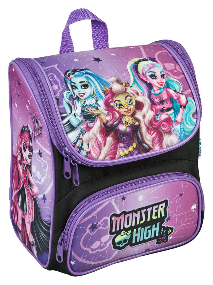 SCOOLI Vorschulranzen "Monster High Cutie" in Lila - (B)22 x (H)24 x (T)15 cm - onesize