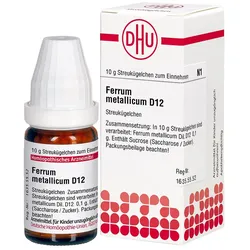 Ferrum Metallicum D 12 Globuli 10 g