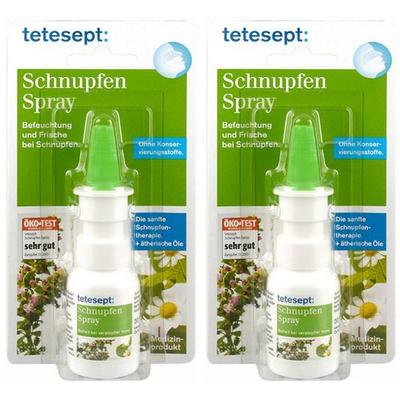 Tetesept Schnupfen Spray 2x 2x20 ml Nasenspray