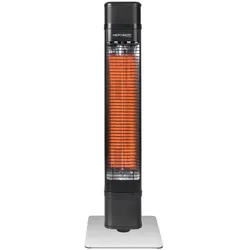 Eurom  Heat  and  Beat  Terrassenstrahler  Terassenheizung  Heizgerät  Heizstrahler