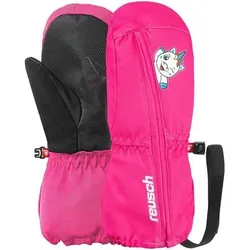 REUSCH Kinder-Fäustlinge Animagnet Mitten, Größe I in Pink Pink