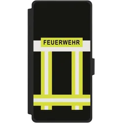 Nivocase Klapphülle für Samsung Galaxy S25 Ultra Handyhülle aus Kunst Leder NIVOflip schwarz Beruf (Samsung Galaxy S25 Ultra), Smartphone Hülle, Schwarz