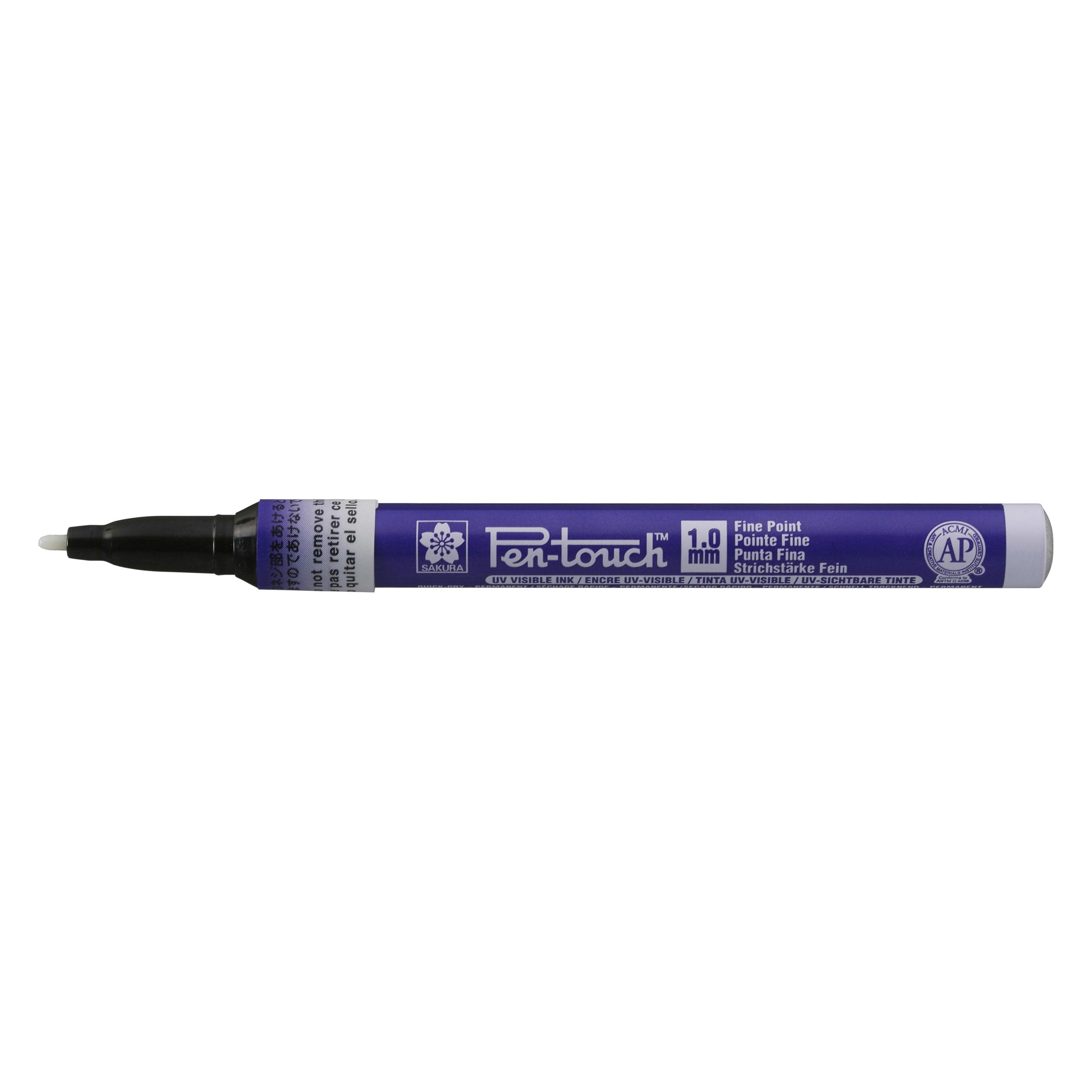 Sakura Lackmarker Pen-Touch 1.0 mm, F, UV Blau (1x) (XPMKAUV336)