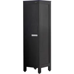Barcelona Schrank 135 cm Eiche schwarz, Tür Anschlag: rechts