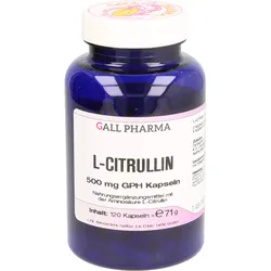 L-Citrullin 500mg Gph Kapseln 120 ST