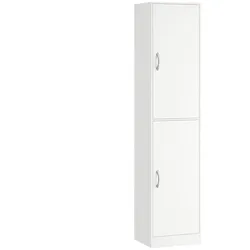 BÜCHERREGAL Spanplatte MDF Weiß