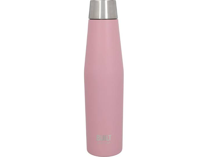 Dubbelwandige Thermosfles\, 0.54 Liter\, Licht Roze - BUILT New York Perfect Seal