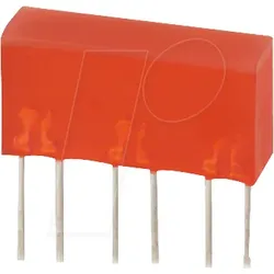 FLED 5X16 GN - Flächen-LED, 20 mcd, 5x16 mm, grün (565nm)