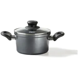 Stoneline Cooking pot 7451 1.5 L, die-cast aluminum, Gray, Lid included, Pfanne + Kochtopf, Grau