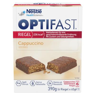 Optifast Riegel Cappuccino 6x65 g