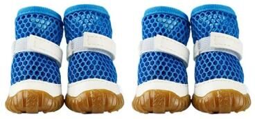 Uplift Treasures Breathable Anti Slip Summer Dog Shoes blue l