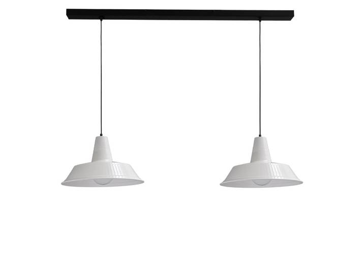 Retro witte eettafellamp Industria 2x45 Masterlight - 2547-06-06-S-130-2