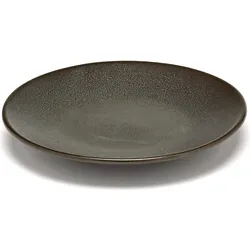 Inku Espresso-Untertassen 12 cm, dunkelgrün, 4 St.