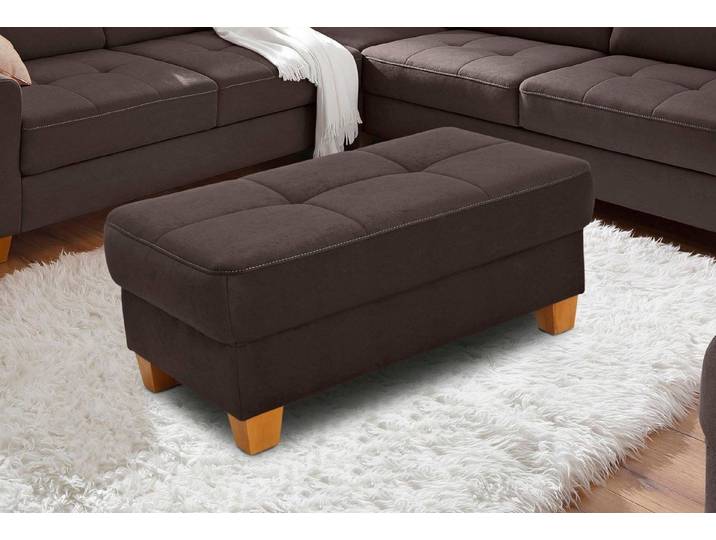 OTTO home Hocker Puccini, mit Kontrastnaht