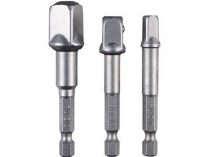 PARKSIDE® Porte-embout à attache rapide avec bague rotative / Jeu d'adaptateurs carrés / Jeu d'embouts pour cloison sèche / Jeu de butées de profondeur. (adaptateur carré pva 4 a1)