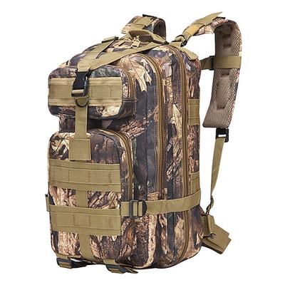 30 l Wanderrucksack Rucksack Pendlerrucksack staubdicht multifunktional langlebig Verschleißfestigkeit Outdoor Camping / Wandern Klettern Reisen Canvas Blatt CP Farbe Dschungel