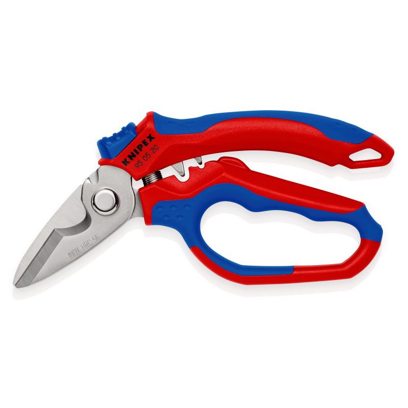 Knipex Elektrikerschere 180mm gezahnt