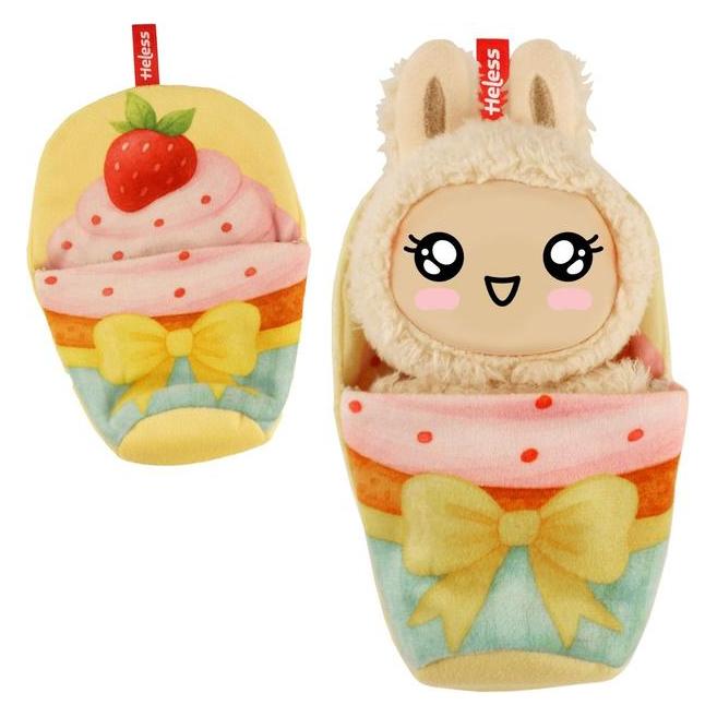 Heless Monster Styles, Schlafsack im Cupcake Design mit Schlaufe, Grösse 15 cm (7524)