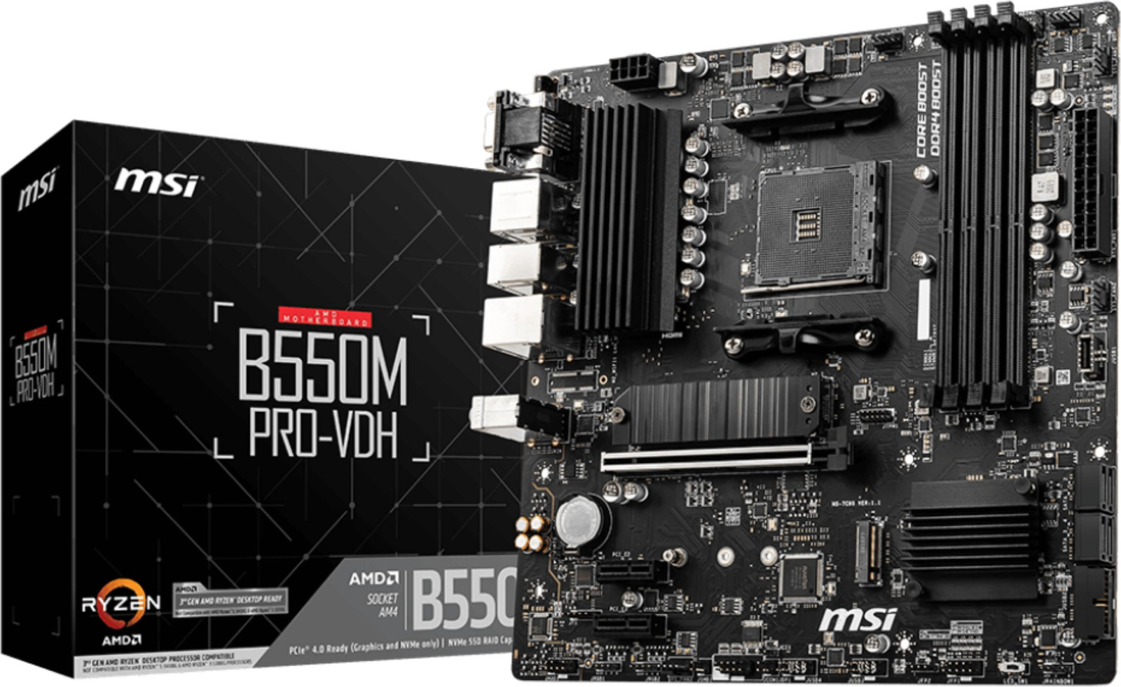 MSI B550M PRO-VDH Motherboard