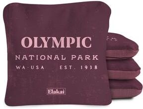 Skip's Garage Olympic National Park Dual Sided Pro Cornhole Bags (Set of 4)