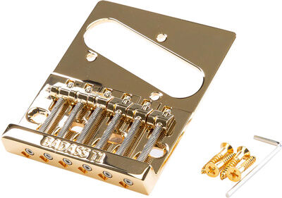 Allparts Badass T1 T-Style Bridge G Gold