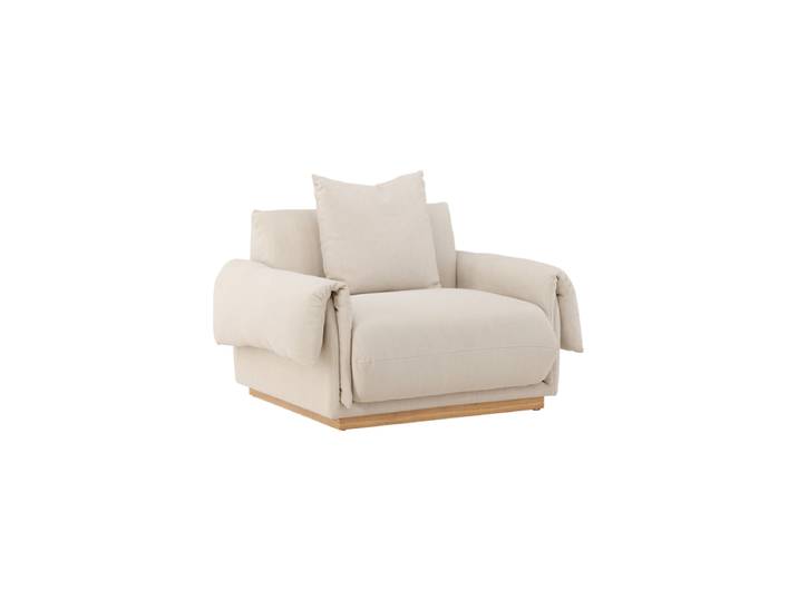 Design Sessel „Mollösund“ Eiche Beige VE DESIGN