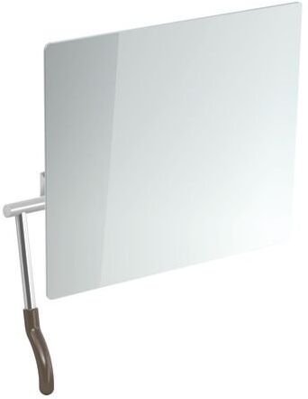 Hewi Kippspiegel 802.01.100L84 725x741x73mm, Hebel links, umbra