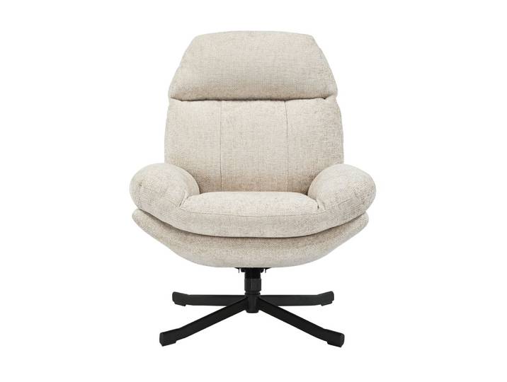 Fauteuil inclinable pivotant taupe
