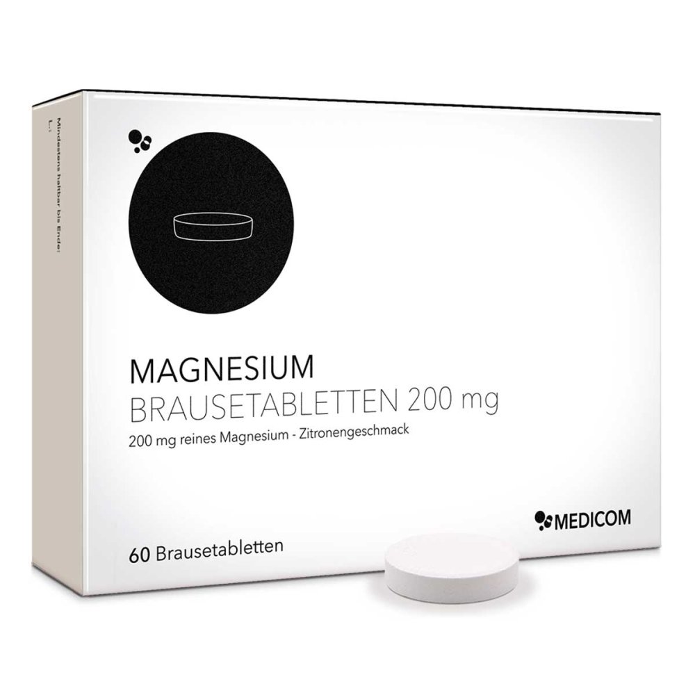 MEDICOM Pharma GmbH Magnesium Brausetabletten 200 mg 16622011