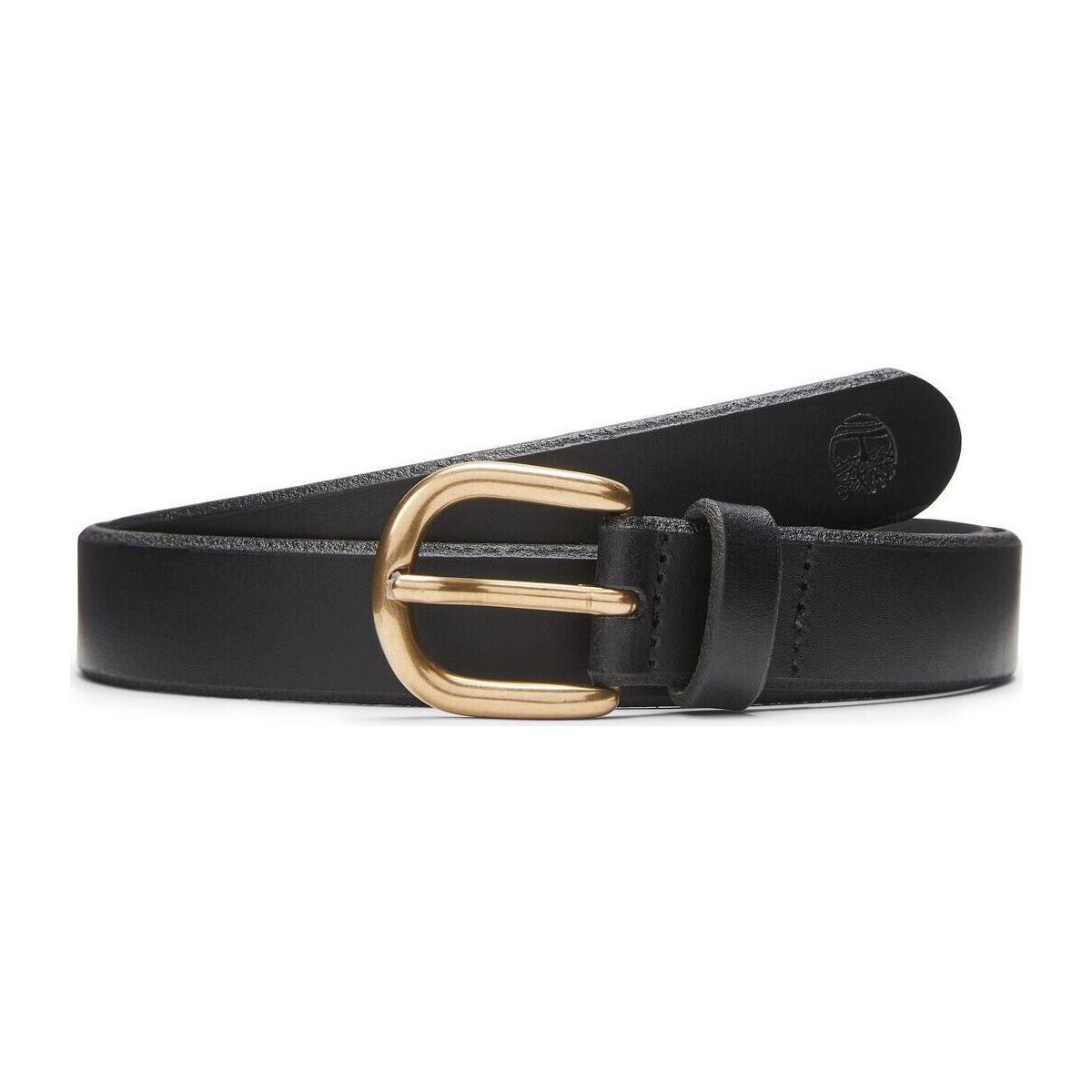 Timberland Womens Baker Island Leather Belt black S TB0A5N7S0011-S