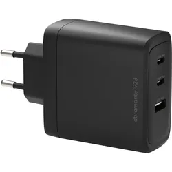 DBRAMANTE1928 re-charge Netzteil 100W, 2xUSB-C, 1xUSB-A, schwarz