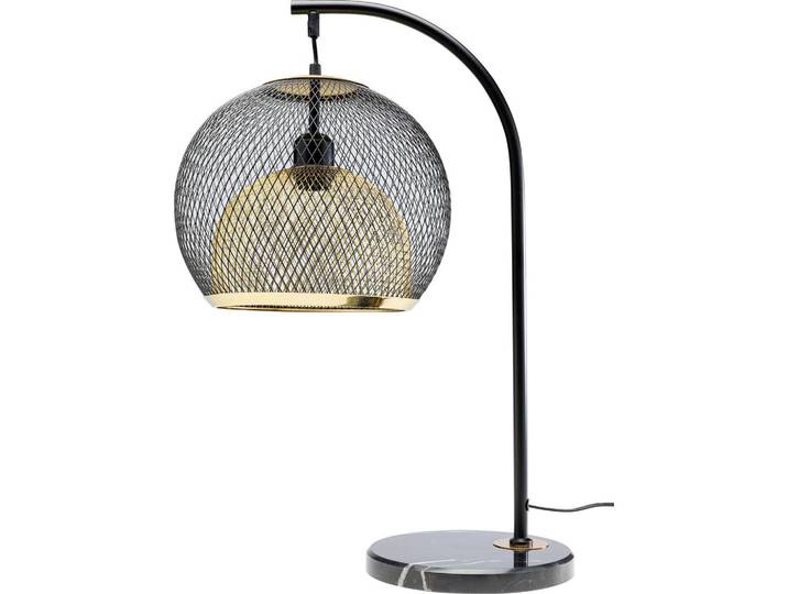 Kare-Design Tischleuchte Grato, Metall, Stein, 42.5x62x30 cm, Lampen & Leuchten, Innenbeleuchtung, Tischlampen, Tischlampen