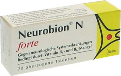 WICK Pharma - Zweigniederlassung der Procter & Gamble GmbH NEUROBION N forte überzogene Tabletten 20 St 03962320