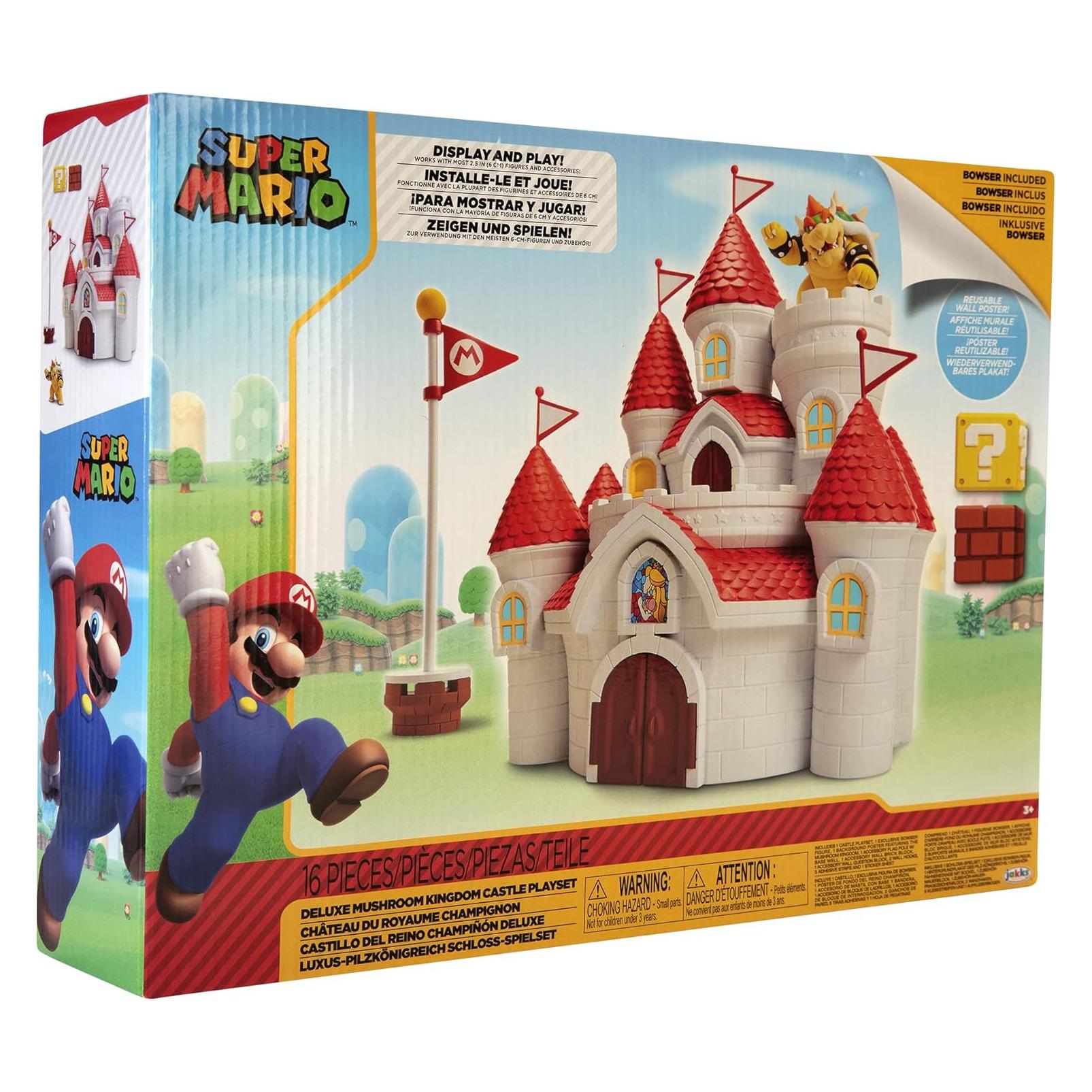 Jakks Pacific Super Mario - Mushroom Kingdom Castle Playset (58541-4L) (58541-4L)